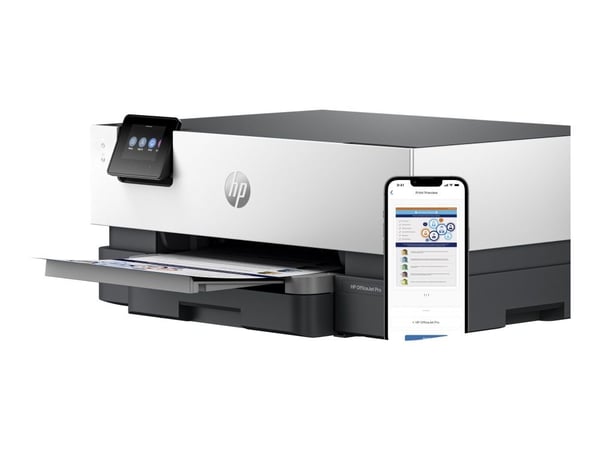 HP Officejet Pro 9110b - Skriver - farge - Dupleks - ink-jet - A4/Legal - 1200 x 1200 dpi - opp til 22 spm (mono) / inntil 18 spm (farge) - kapasit...