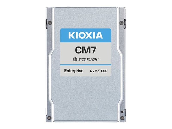 KIOXIA CM7-V Series KCMYXVUG6T40 - SSD - Enterprise, Mixed Use - 6400 GB - sanitize instant erase (SIE) - intern - 2.5" - PCI Express 5.0 x4 (NVMe)