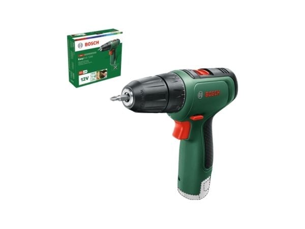 Bosch EasyDrill 1200, Borr med pistolgrepp, utan nyckel, Borstlös, 1 cm, 1500 RPM, 2 cm
