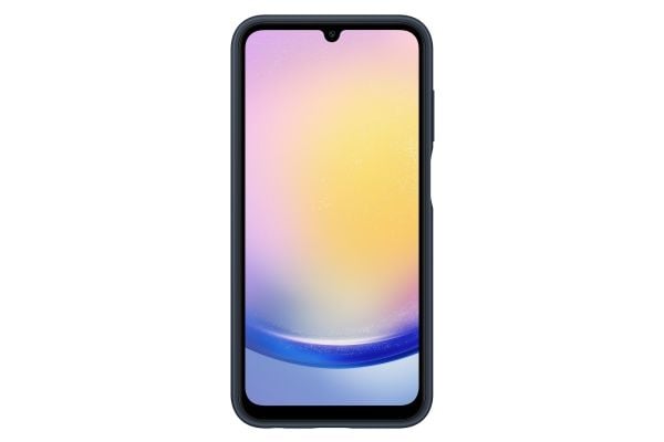 Samsung EF-OA256 - Baksidedeksel for mobiltelefon - termoplast-polyuretan (TPU) - blåsvart - for Galaxy A25