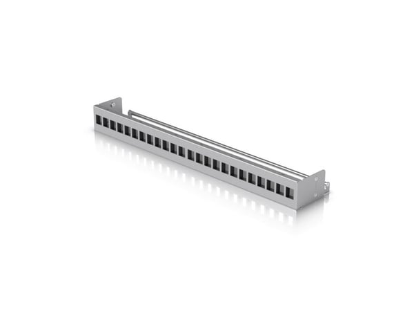 Ubiquiti - Blankt Keystone pluggbord - rackmonterbar - 1U - 24 porter