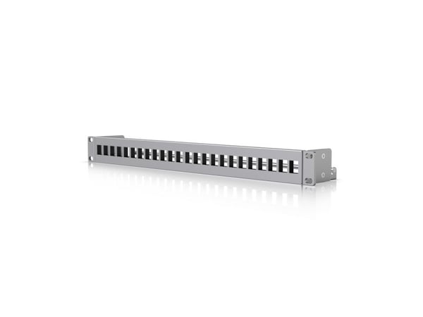 Ubiquiti - Blankt Keystone pluggbord - rackmonterbar - 1U - 24 porter
