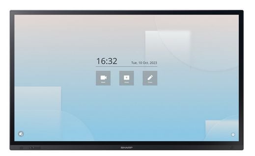 Sharp PN-LA862, interaktivt flatskjerm, 2,18 m (86"), LCD, 3840 x 2160 piksler, 24/7