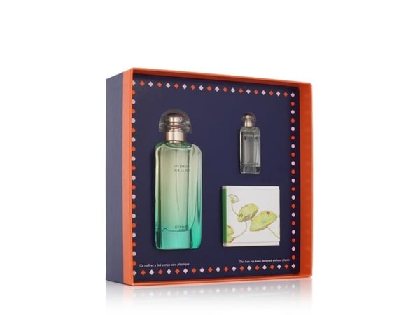 Hermès Un Jardin Sur le Nil EDT 100 ml + EDT MINI 7,5 ml + Soap 50 g (unisex)