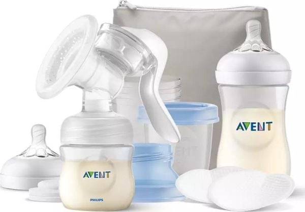 Philips AVENT SCF430/16 Manuell brystpumpe, Manuell, Hvit