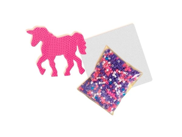 SES Creative Iron-on beads - fantasy horses, 1200 stykker, 5 år, Jente, Barn, Unicorn, Flerfarget