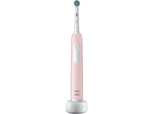 Handling! BRAUN elektrisk tannbørste Cross Action, rosa