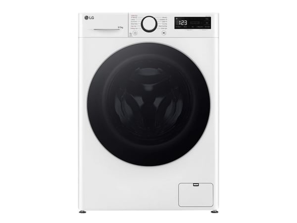 LG Serie R5 F2DR509S1W - Vaskemaskin/tørker - bredde: 60 cm - dybde: 53.5 cm - høyde: 85 cm - frontileggelse - 9 kg - 1200 rpm - hvit