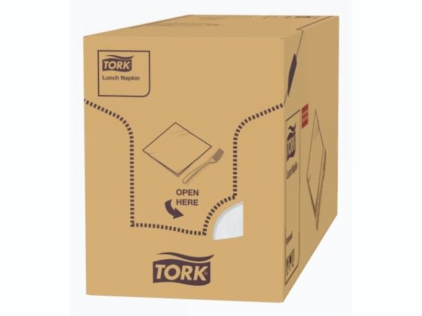 Tork 509300, Valkoinen, Yksivärinen, 162 mm, 162 mm, 855 g, 16,3 cm