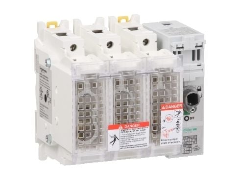 Schneider Electric GS2EU, 3P, 750 V, 8 kV, 50/60 Hz, 30 A, 960 °C Schneider Electric GS2EU, 3P, 750 V, 8 kV, 50/60 Hz, 30 A, 960 °C