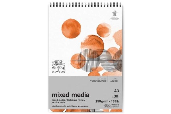 Block mixed media 250 g A3, 30 ark