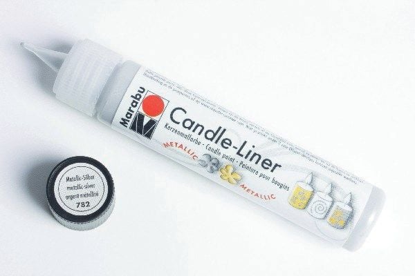 Marabu 18050009782, Metallisk, Silver, Vattenbaserad färg, Hård, 25 ml, 1 styck