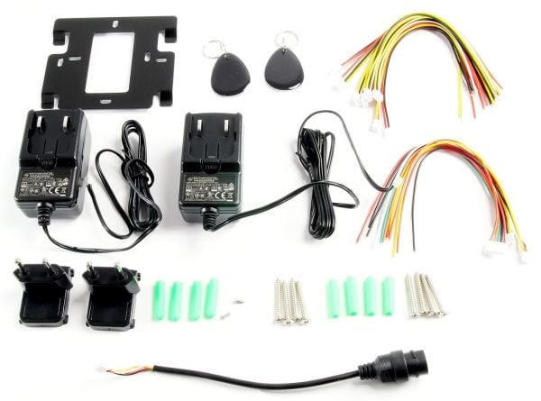 Video intercom EURA VDP-99C5 10" TFT LCD-näyttö 1024x600px WiFi RFID Musta