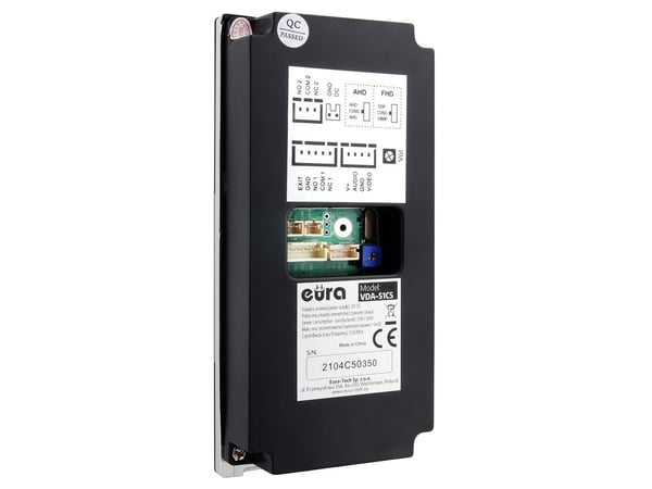 Video-intercom EURA VDP-99C5 10” TFT LCD-skærm 1024x600px WiFi RFID Sort