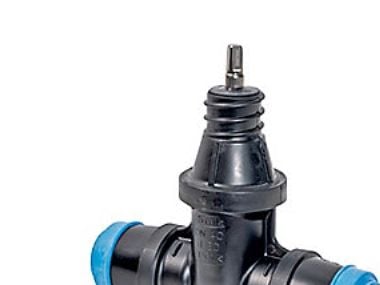 Servisventil 50 mm - Delrin PN16 för PE-rör, dragfast 2630 Hawle