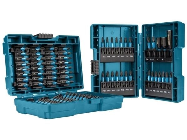 Makita Impact Black - Spissett for støtskrutrekker - 90 deler - torx, phillips, pozidriv - lengde: 50 mm, 25 mm