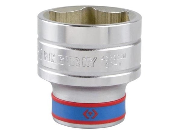 KING TONY LYHYT SOCKET 1/2" 8mm x 38mm 6-kulmainen kromi 1/2" 8mm x 38mm 6-kulmainen kromi