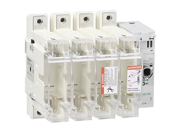 Schneider Electric GS2L, 4P, 750 V, 8 kV, 50/60 Hz, 125 A, 850 °C
