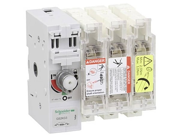 Schneider Electric GS2K, 3P, 750 V, 8 kV, 50/60 Hz, 100 A, 850 °C
