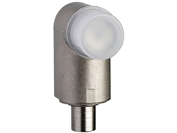 Schneider Electric ZB5, painike, harmaa, universaali LED, IP66, IK05, luokka II
