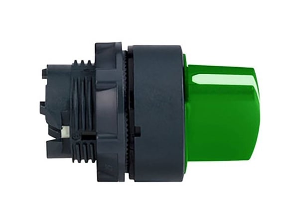 Schneider Electric ZB5, Knapp, Grön, IP67, IK06, Klass II, 17 g