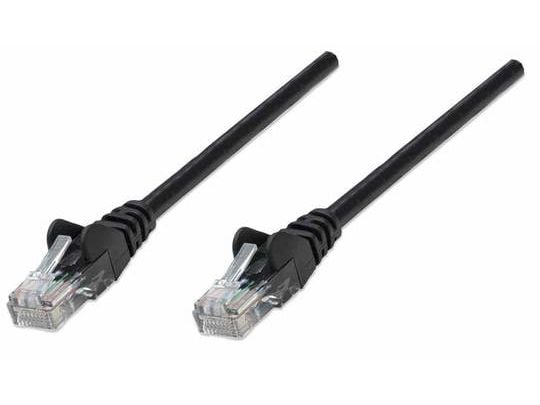 Intellinet Cat5e UTP 10.0m 5 Pack, 10 m, Cat5e, U/UTP (UTP), RJ-45, RJ-45, Svart