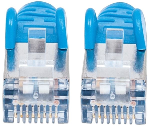 Intellinet 735773, 10 m, Cat6, S/FTP (S-STP), RJ-45, RJ-45, Blå