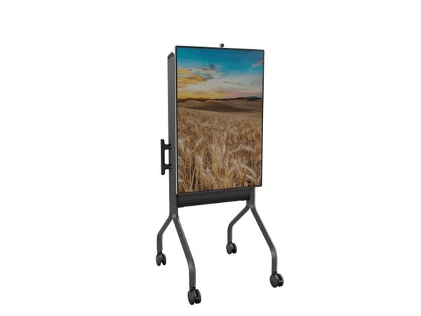 Chief Voyager Height Adjustable AV TV Cart - For LCD Displays 50-70" - Black - Vagn - för platt panel/videokonferenssystem - svart - skärmstorlek: ...