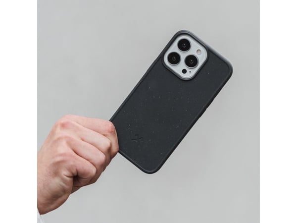 Woodcessories Bio Case MagSafe, Suojus, Apple, iPhone 14 Pro, 15,5 cm (6.12"), Musta