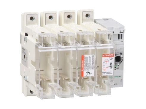 Schneider Electric GS2L, 4P, 750 V, 8 kV, 50/60 Hz, 125 A, 850 °C