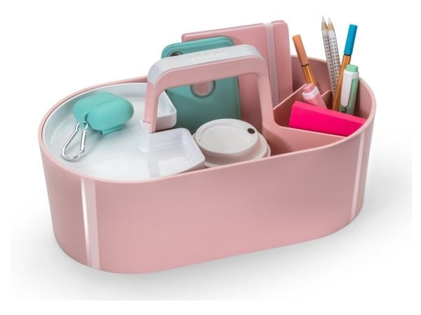 HAN Toolbox LOFT, Akrylonitril-butadien-styren (ABS), Plast, Rosa, Hvit, 340 mm, 187 mm, 188 mm, 1 stykker