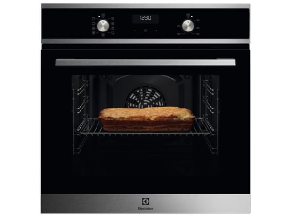 Electrolux EOF5H40BX, Medium, Elektrisk ovn, 65 l, 2090 W, 65 l, Vifteassistert