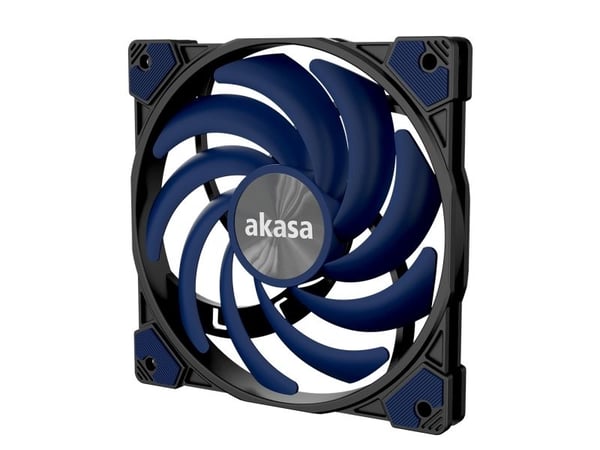 Akasa Alucia XS12 - Photic Blue Edition - kabinettvifte - primaslank - 120 mm