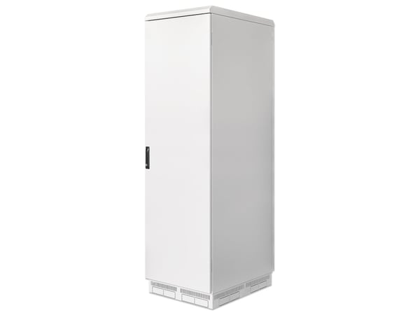 Intellinet 716147, Veggmonterbar hylle, 42U, 1000 kg, Nøkkellås, 115 kg, Grå