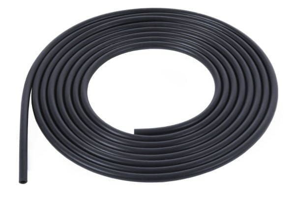 Alphacool 18649, Letku, EPDM-kumi, Kestomuovinen vulkanisaatin, musta, CE, FC, RoHS, 5 mm, 1 kpl