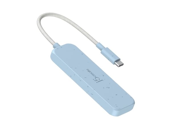 j5create JCH342EC - Hub - miljøvennlig, USB-C - 2 x USB 3.2 Gen 2 + 2 x USB-C 3.2 Gen 2 - stasjonær