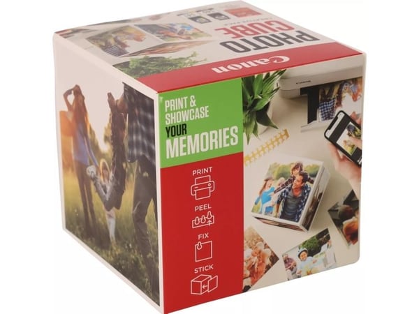 Canon Photo Cube Creative Pack - Blank - 2-pack - svart, farge (cyan, magenta, gul) - original - grønn - blekkpatron/papirsett - for PIXMA TS5150, ...