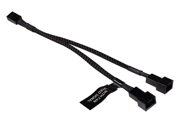 Alphacool Y-jakaja 3-nastainen 2x 3-nastaiseen 15cm (18688)