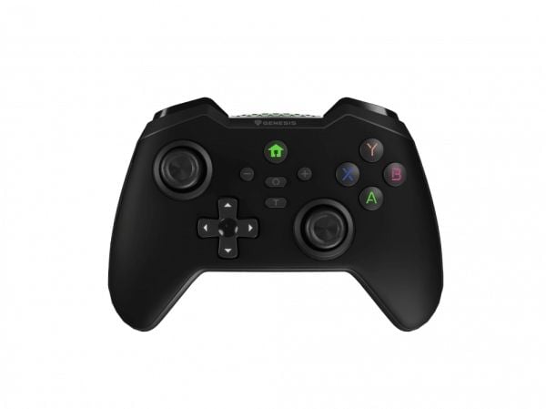 Genesis Mangan 400 - Håndkonsoll - 19 knapper - trådløs - Bluetooth - svart - for Asus Rog Ally, Nintendo Switch, Steam Deck, Android, iOS, MAC, PC