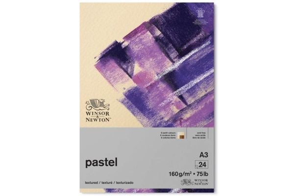 Pastellark earth colours 160 g A3, 24 ark