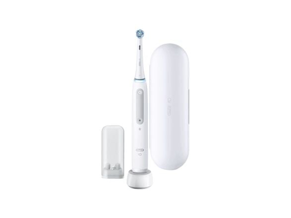 Oral-B iO SERIES 4 -sähköhammasharja ja -kotelo, valkoinen