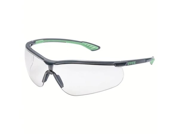 uvex sportstyle planet 9193395 Suojalasit UV-suojalla Harmaa, Vihreä EN 166:2001, EN 170:2002