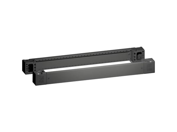 Rittal VX 8660.005, Hjørnestykke, Sort, Stål, 100 mm, 6,18 kg, 2 stykker