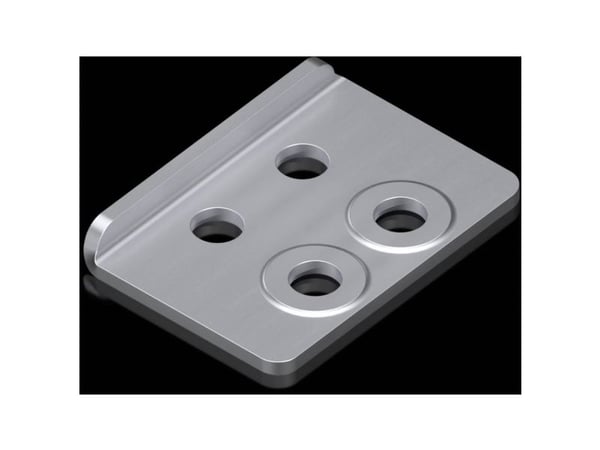 Rittal VX 8660.130, Adapter, Stål, Stål, 4 stk, 872 g