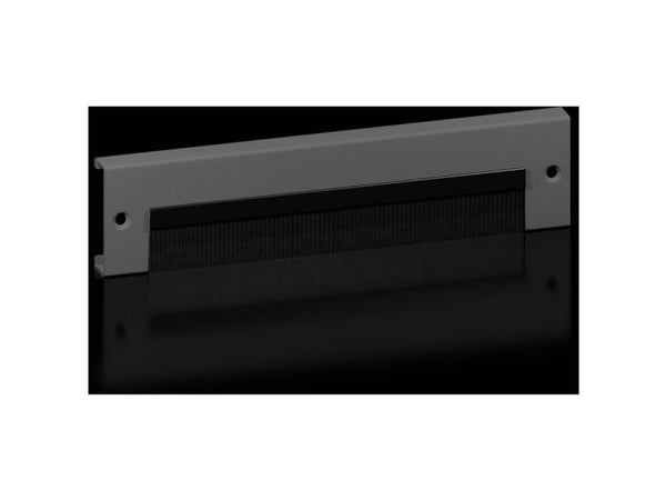 Rittal bunnpanel VX med børstelist for B/D 600mm