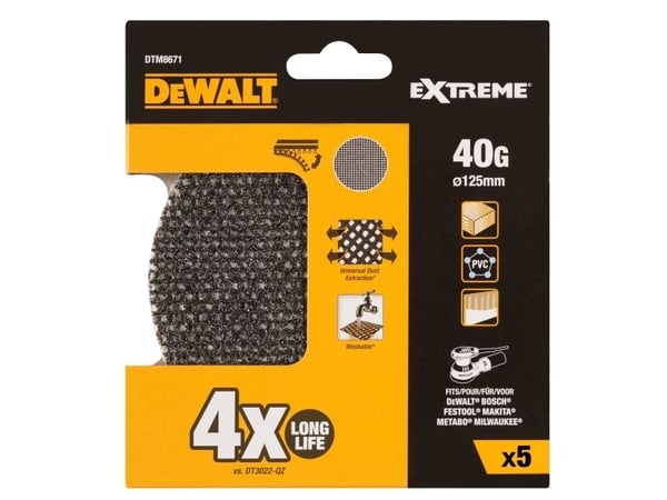 DeWALT DTM8671-QZ, 5 stk, 1250 mm