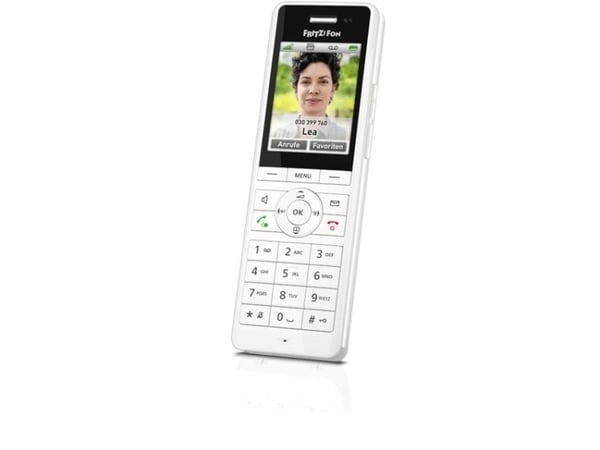 Fon X6, DECT-puhelin, Johdoton puhelin, 300 entries, Soittajan tunnistus, Valkoinen