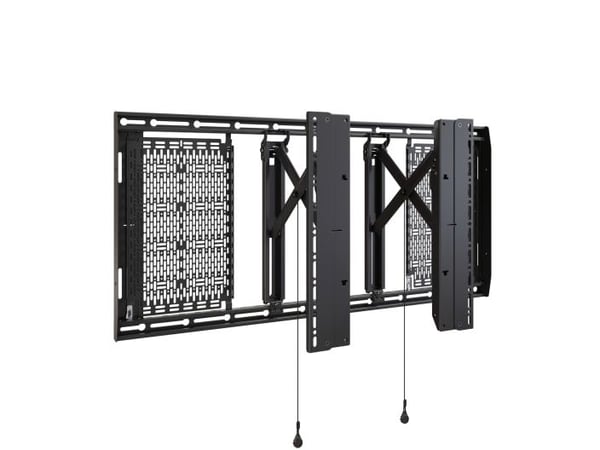 Chief Tempo Universal Flat Wall Mount - For Displays 49-86" - Black - Monteringssett (veggmontering) - for flatpanel - svart - skjermstørrelse: 49"...
