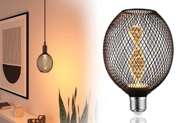 Paulmann 29086 LED (RGB) lamppu E27 #####Globe Helix 3,5 W Gold (Ø x K) 110 mm x 160 mm 1 kpl (Ø x K) 1 kpl)