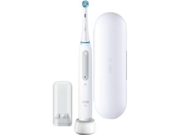 Oral-B iO SERIES 4 -sähköhammasharja ja -kotelo, valkoinen